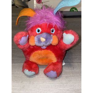 Plucky Popple Piggy Bank Multi Color 9 inch 1986